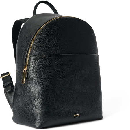 ECCO Round Pack M Pebbled Leather Bag