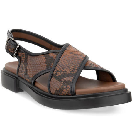 ECCO Metropole Seoul Sandal Mink/Bl/Cof